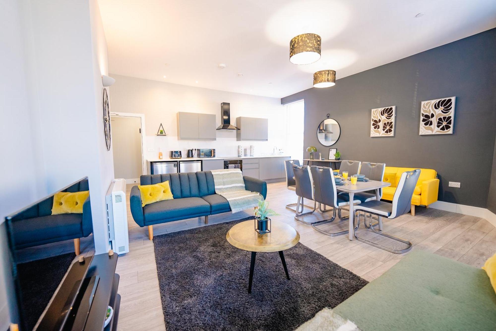 Luxury Spacious 2-Bed & High Ceiling Cardiff Luaran gambar